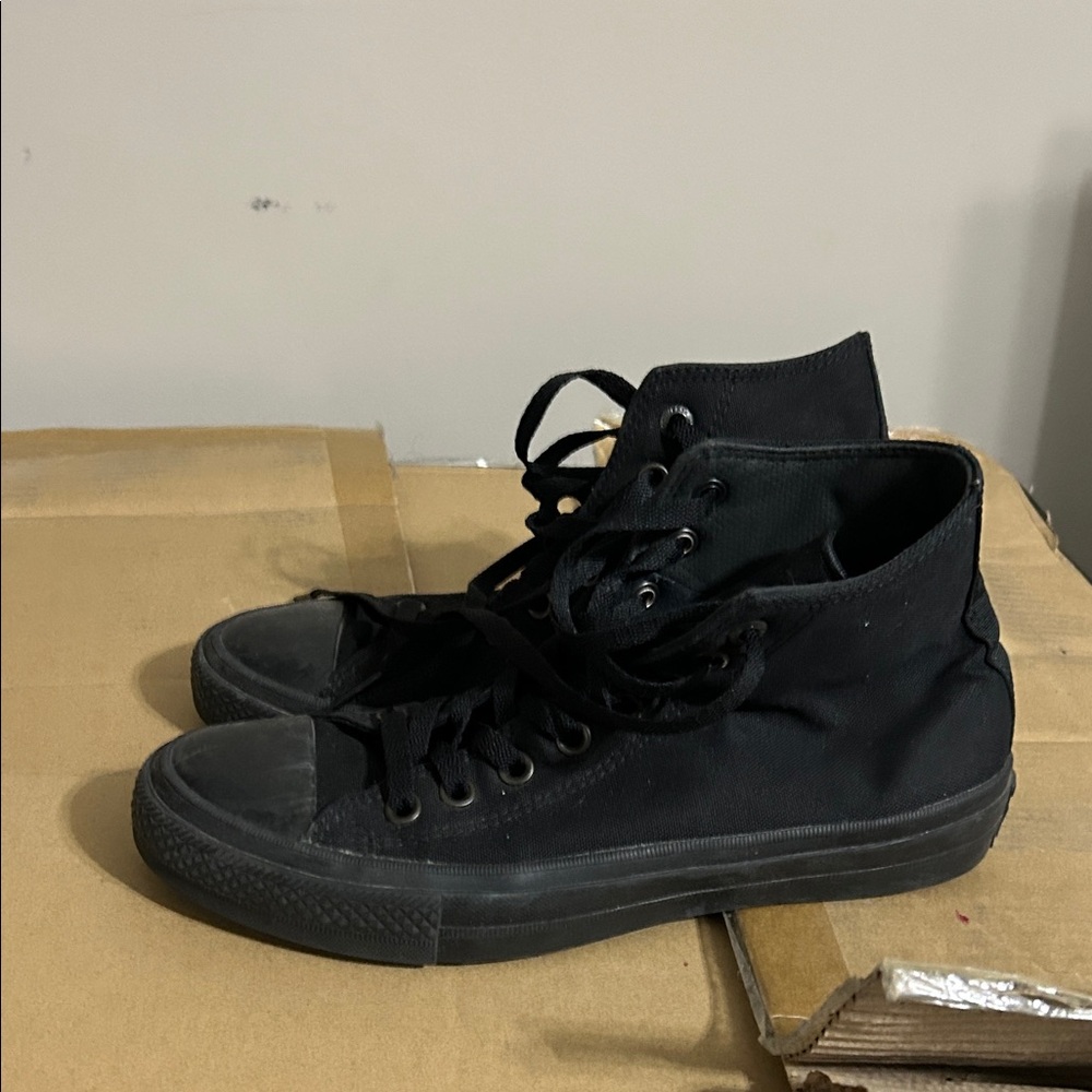 Converse Black High-Top Sneakers